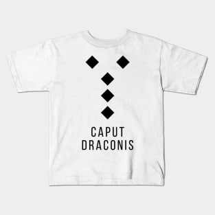 Caput Draconis Geomantic Figure Kids T-Shirt